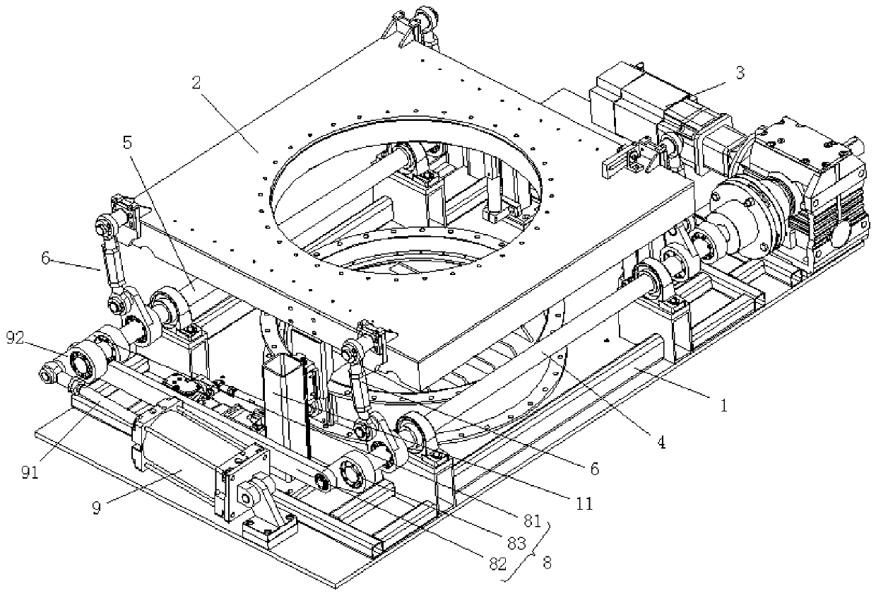 An air grid lifting device and a tempered air grid system