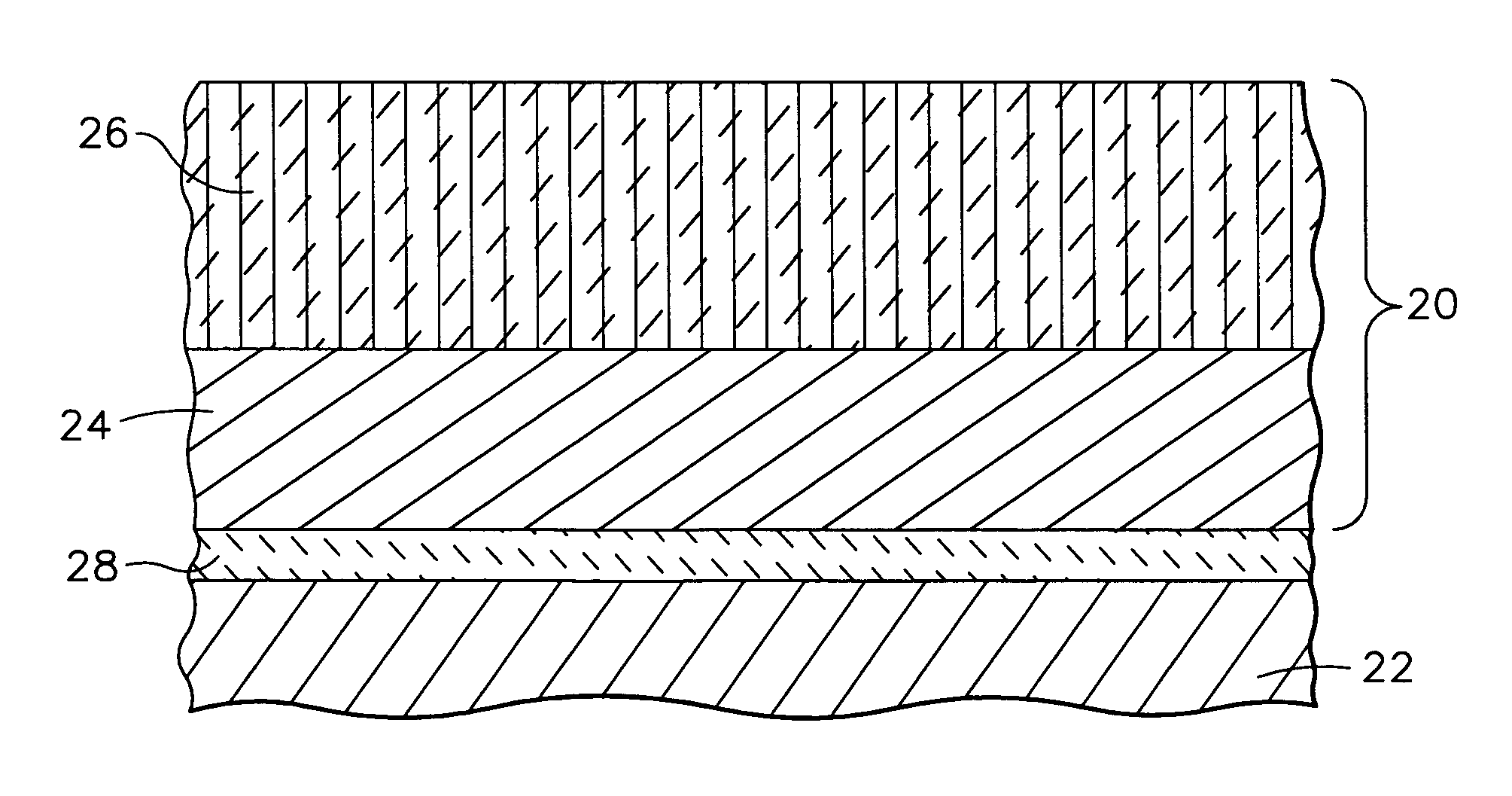 Diffusion barrier and protective coating for turbine engine component and method for forming