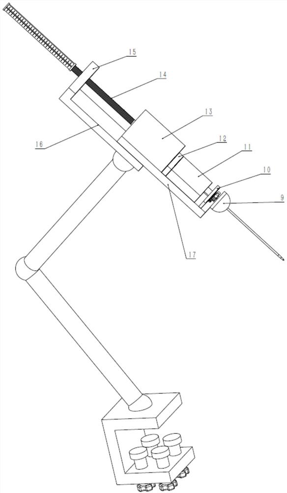 Reciprocating feeding unit, orthopaedic screw placement mechanism, orthopaedic screw placement device and orthopaedic screw placement method