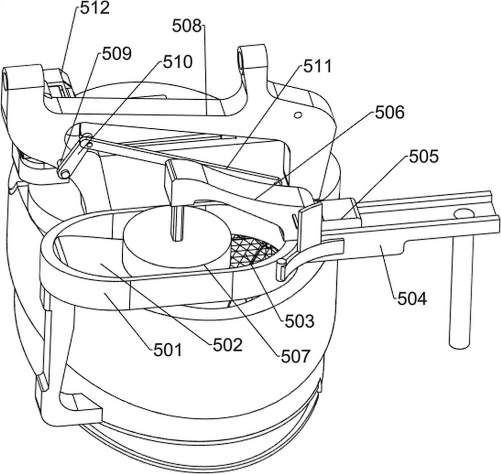 Auxiliary mulling device for improving water resistance of polyurethane material