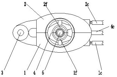 Mouth pliers for simultaneously forming mouth and mouth edge of glass wine bottle