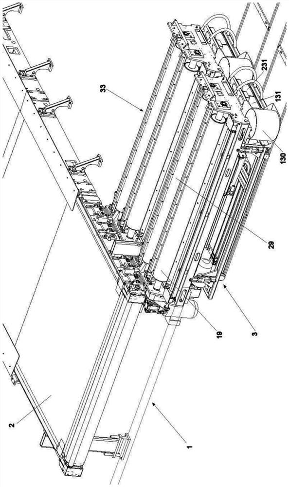 Equipment for applying paint, trolley and method for recovering paint and cleaning equipment