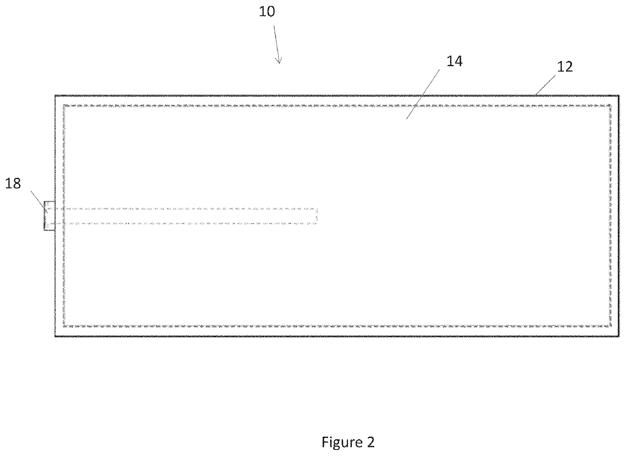 Redundant projected capacitive touch panel