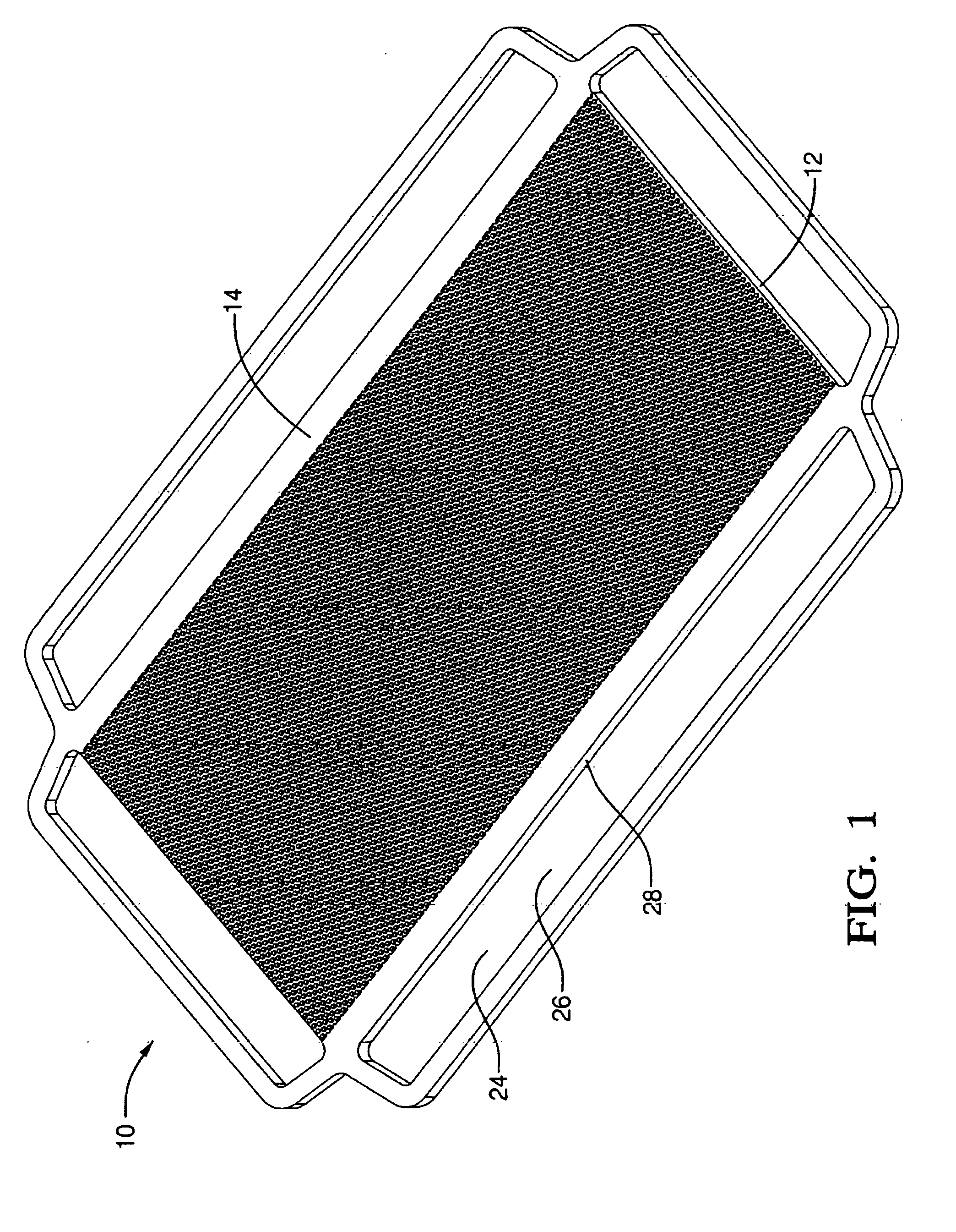 Etched interconnect for fuel cell elements