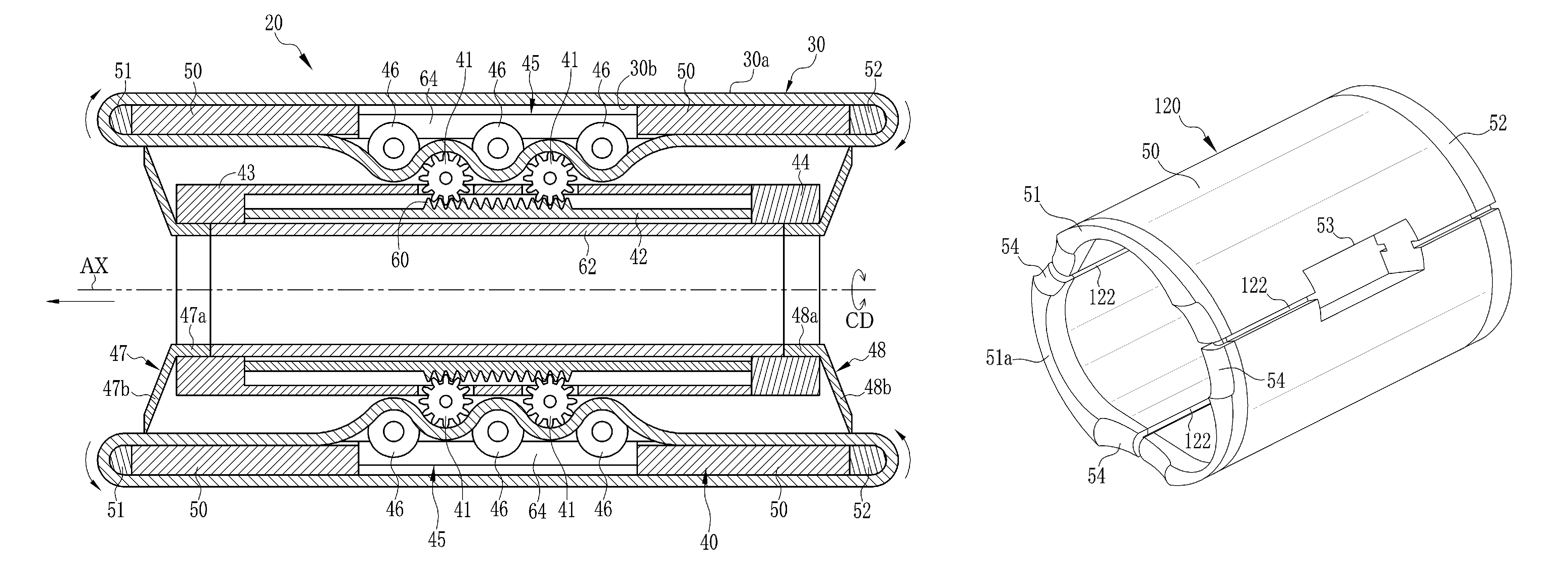 Endoscope insertion assisting device