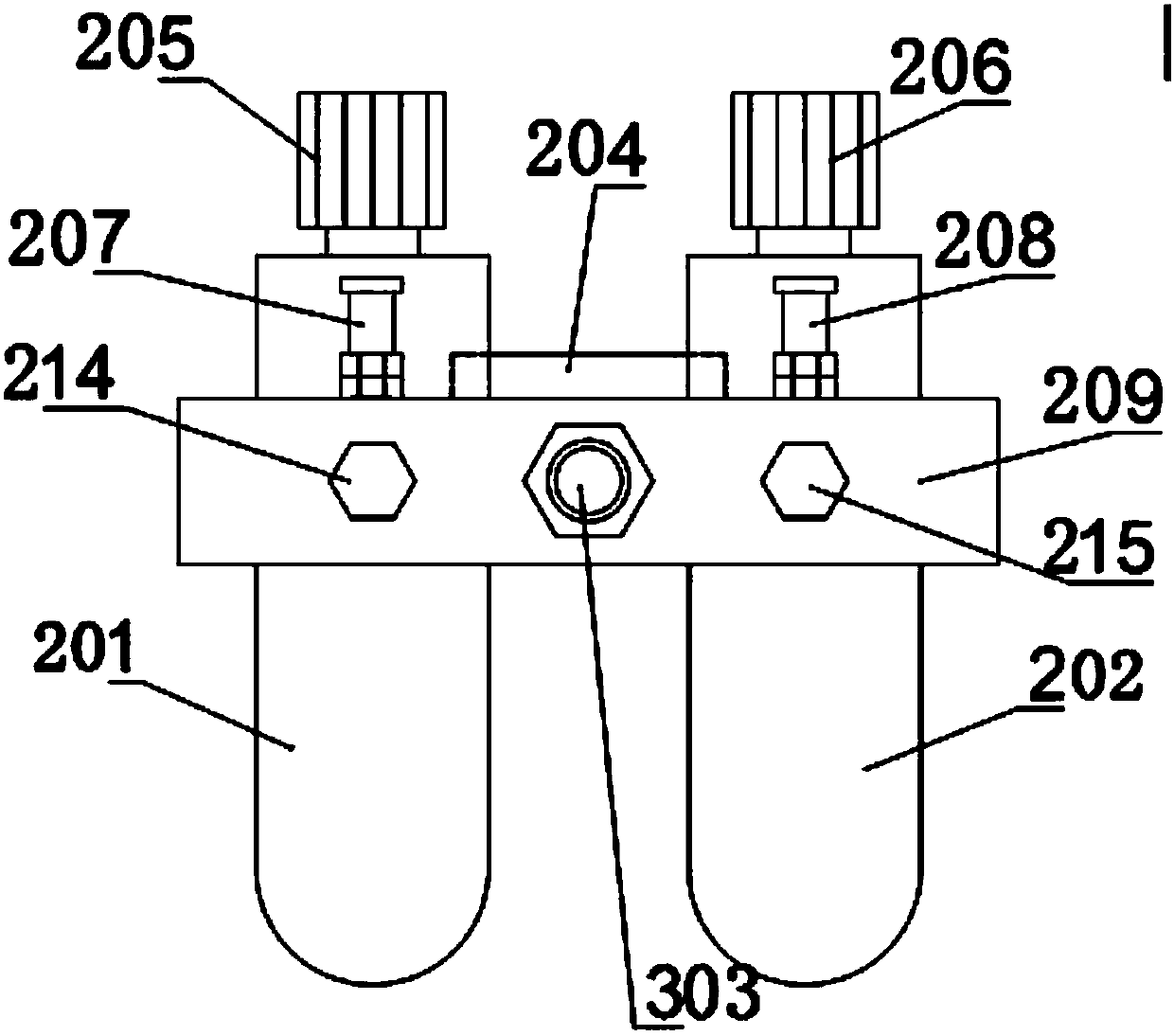 Solenoid valve case