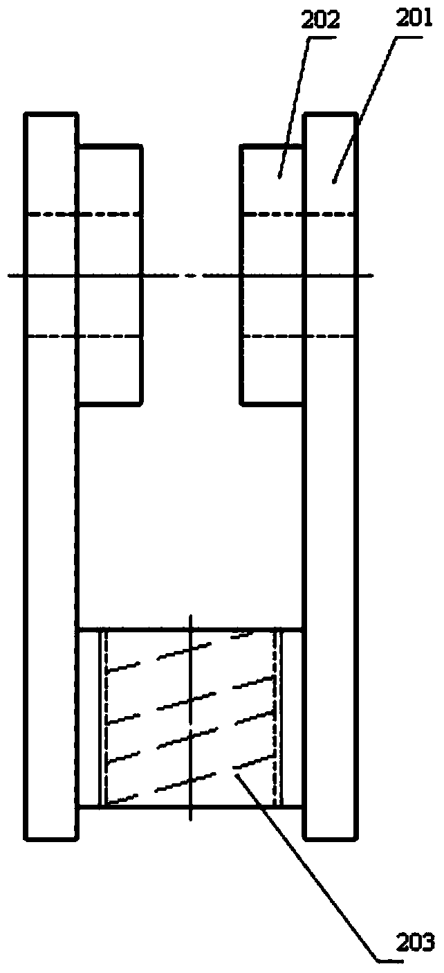 Mechanical connection type connection pipe inner wall surfacing auxiliary device and method for conducting connection pipe inner wall surfacing through mechanical connection type connection pipe inner wall surfacing auxiliary device