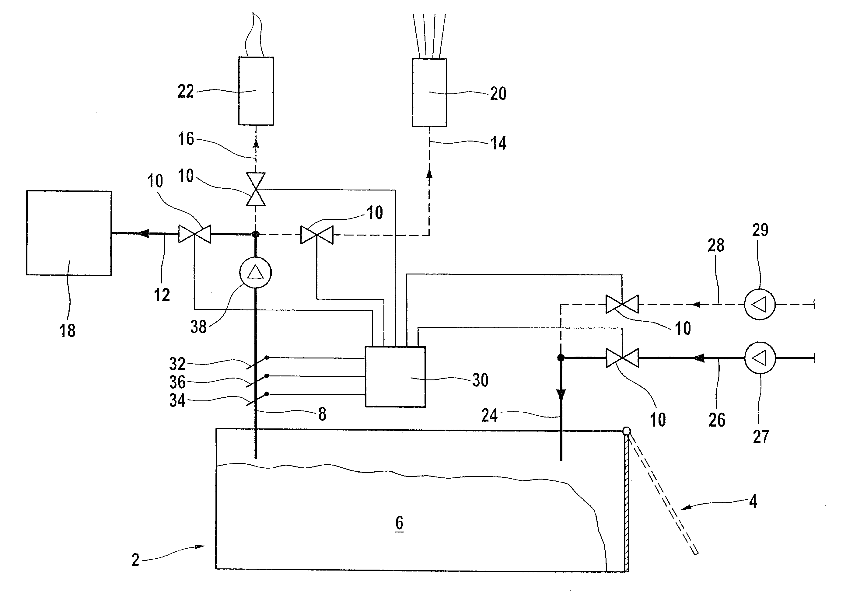 Combined installation for the production of biogas and compost, and method of switching a fermenter in a like installation between biogas production and composting