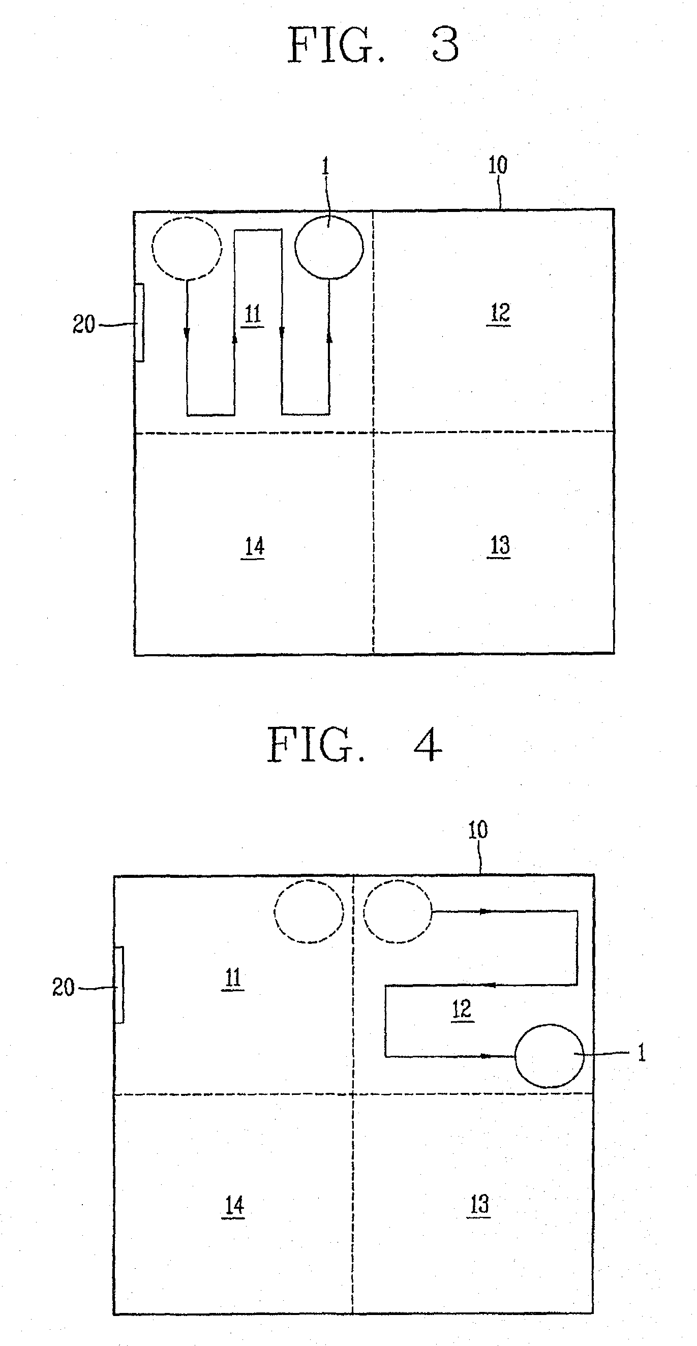 Detecting apparatus of robot cleaner and controlling method of robot cleaner