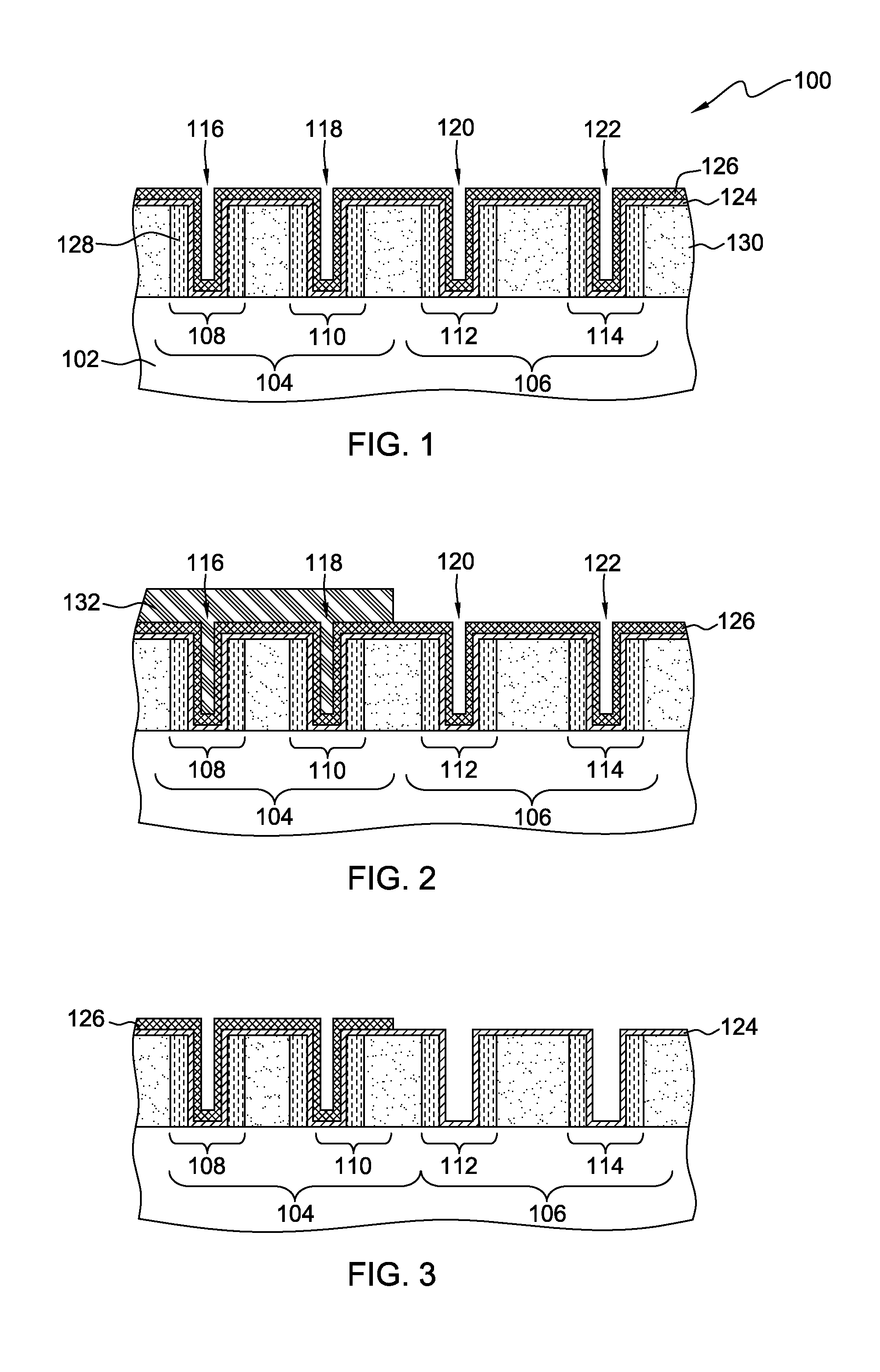 Common fabrication of different semiconductor devices with different threshold voltages