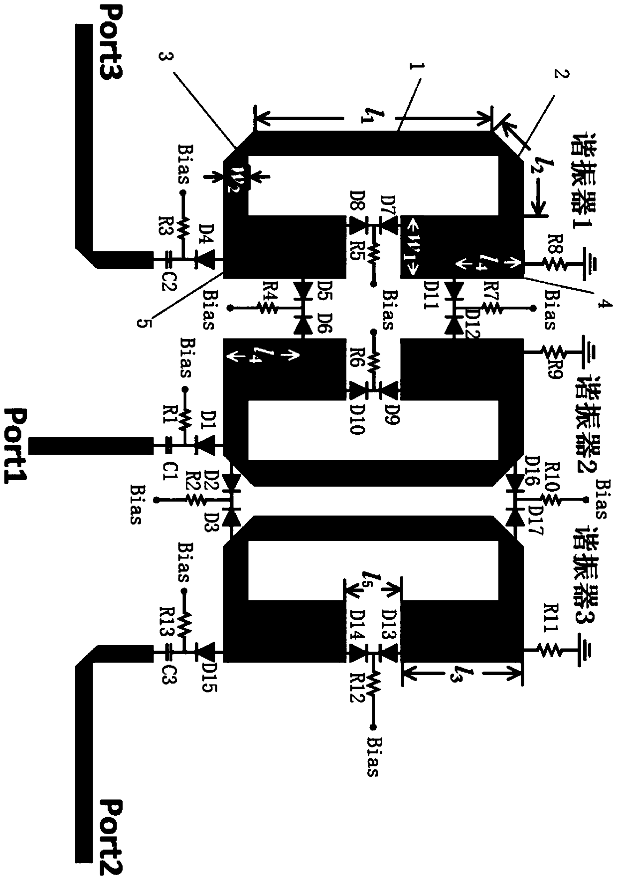 Reconfigurable Balun Filter Based on Half-Wavelength Resonator