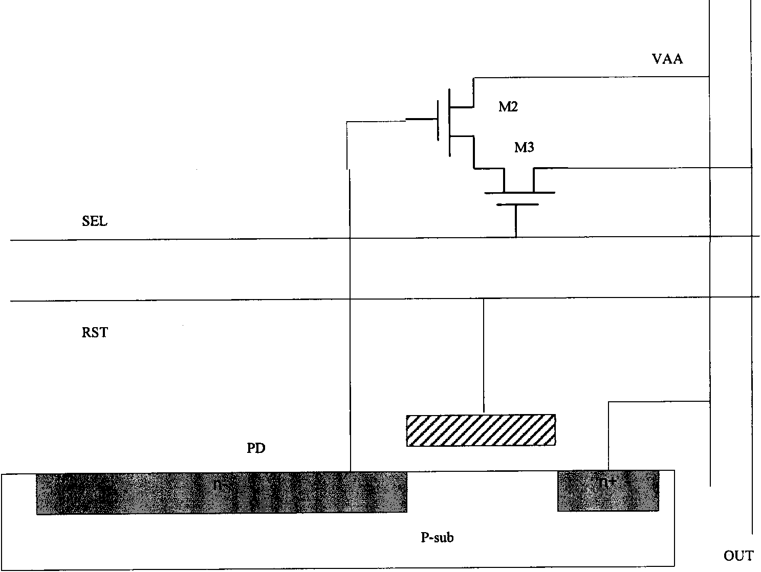 Multispectral photoreceptive device and sampling method thereof