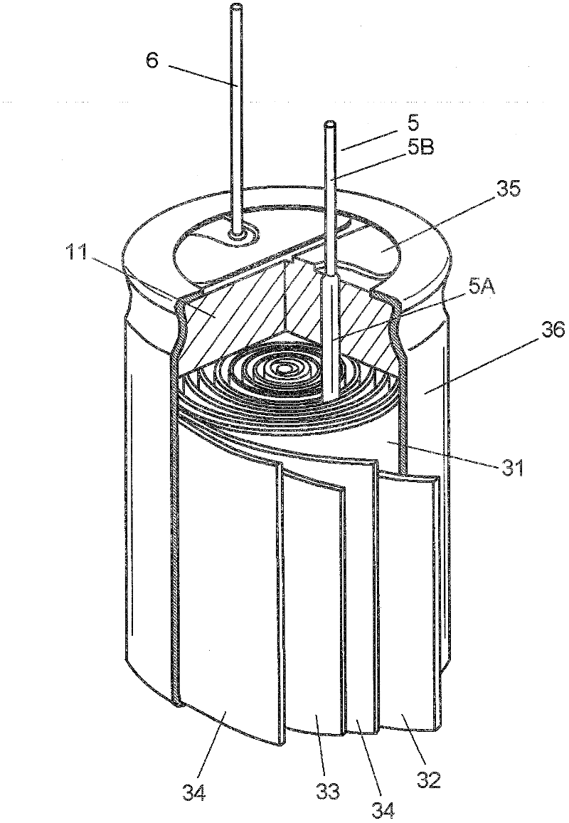 Sealer for capacitor and aluminum electrolytic capacitor using same