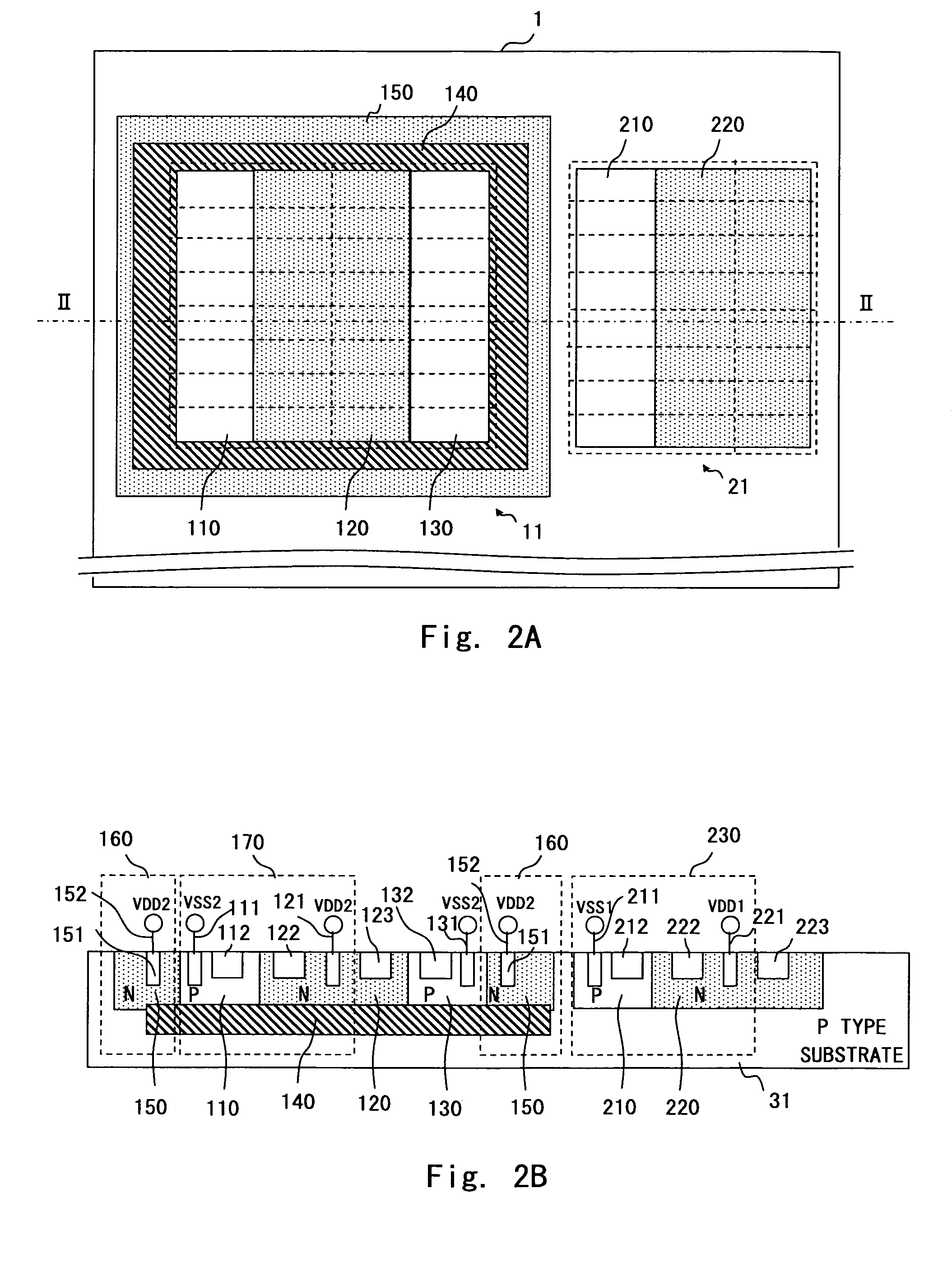 Layout design method of semiconductor integrated circuit having well supplied with potential different from substrate potential