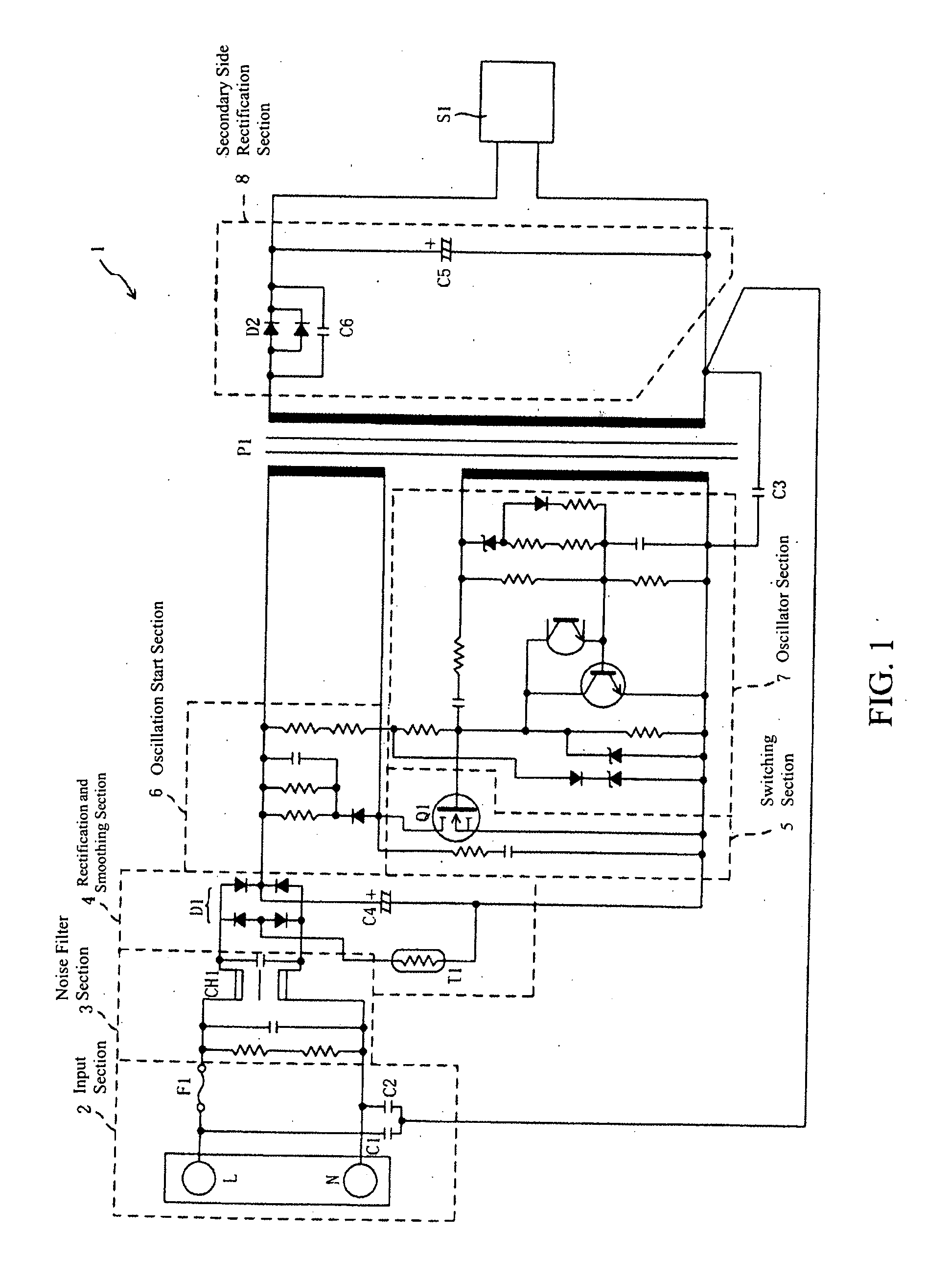 Switching power supply apparatus and method