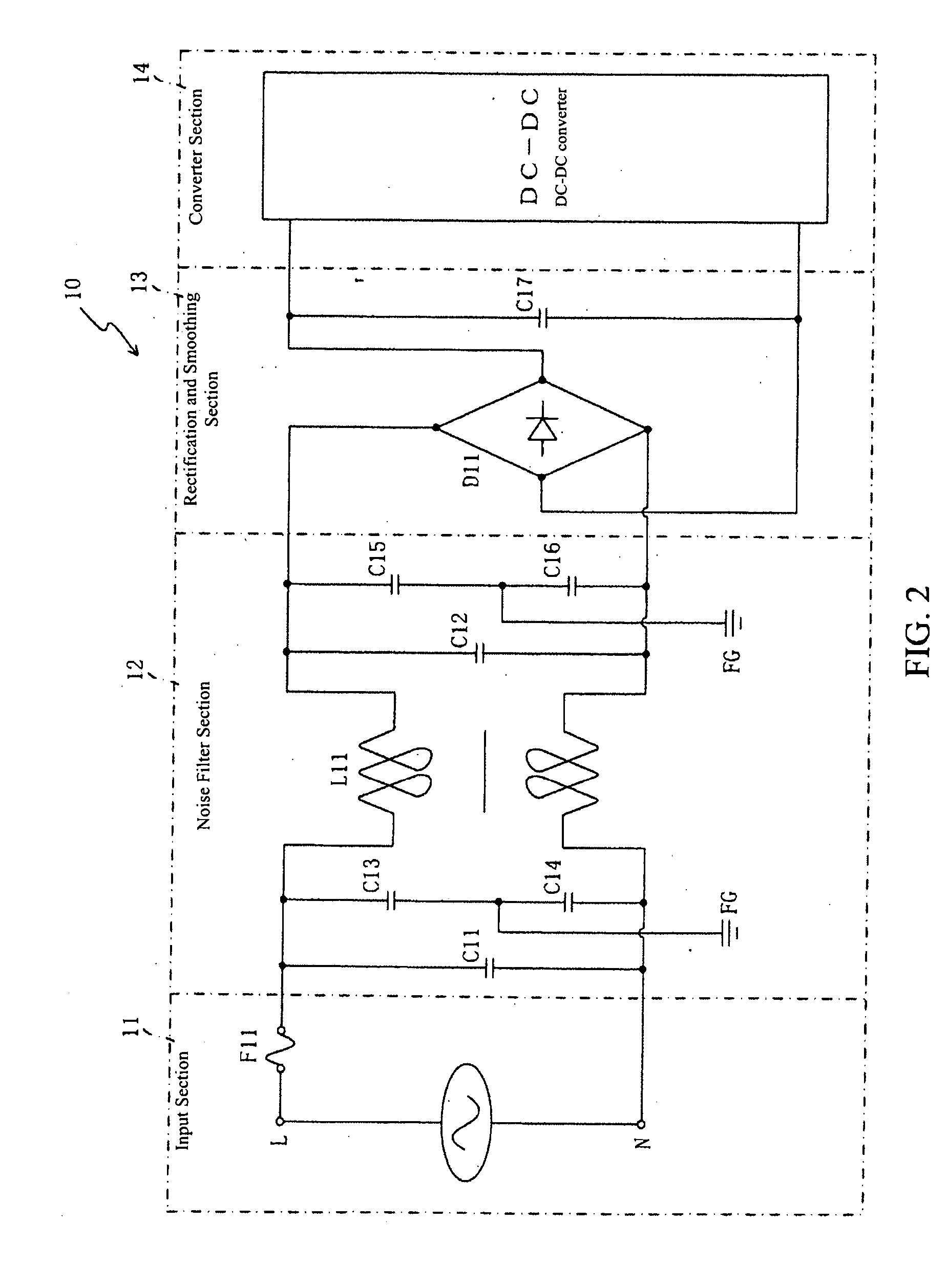 Switching power supply apparatus and method