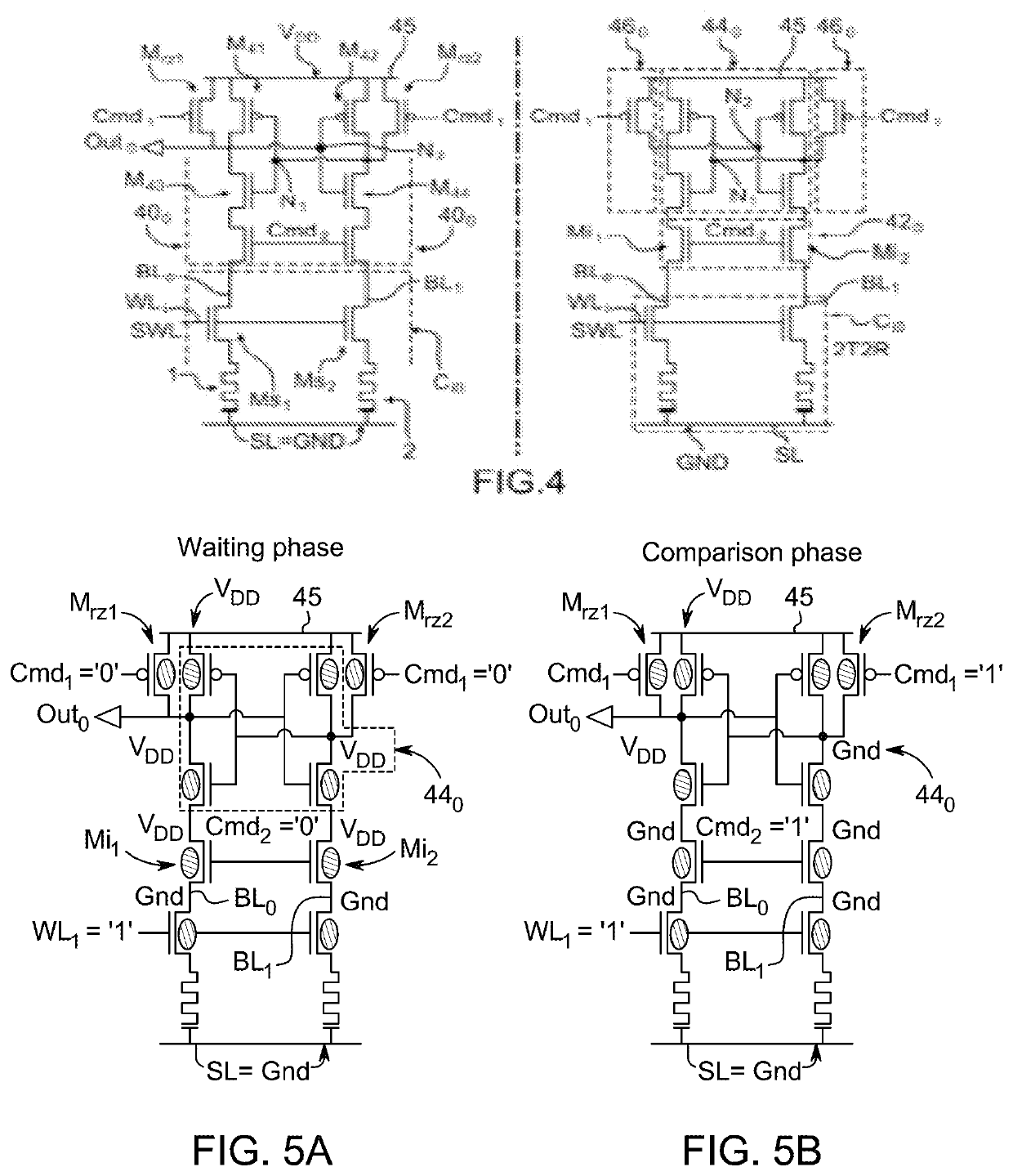 Low-consumption rram memory differential reading