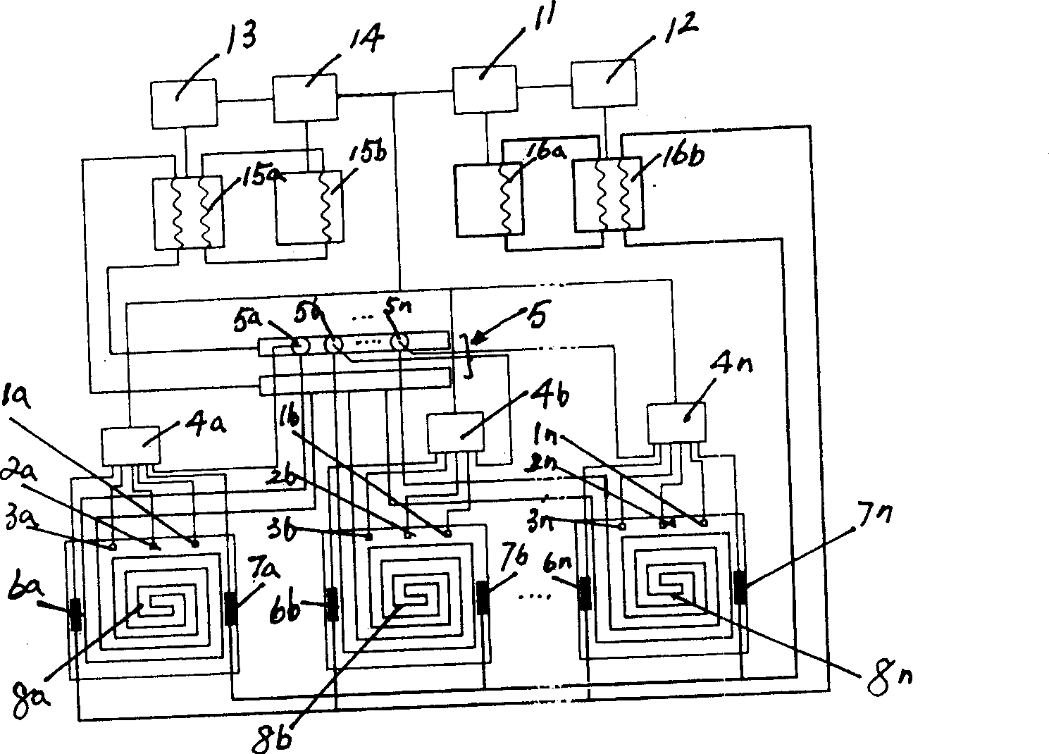 Flooring radiative cooling air conditioning system