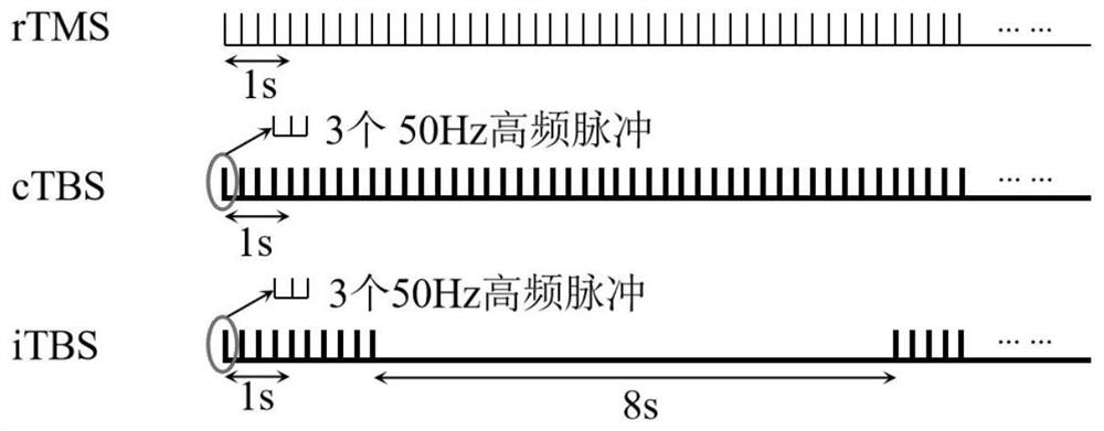 Method for detecting influence of transcranial magnetic stimulation on working memory based on Granger causality