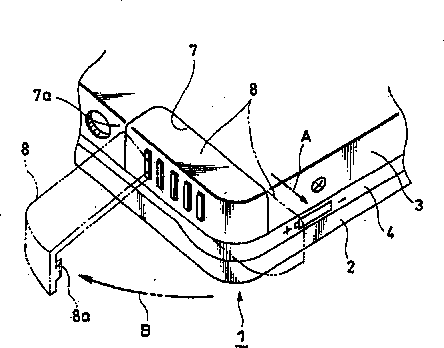 Shrouding open/closing apparatus for electronic equipment and electronic equipment with same apparatus