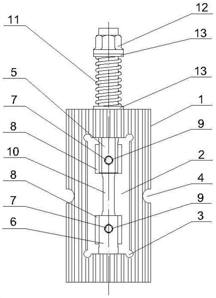 Constant-load tensile test device