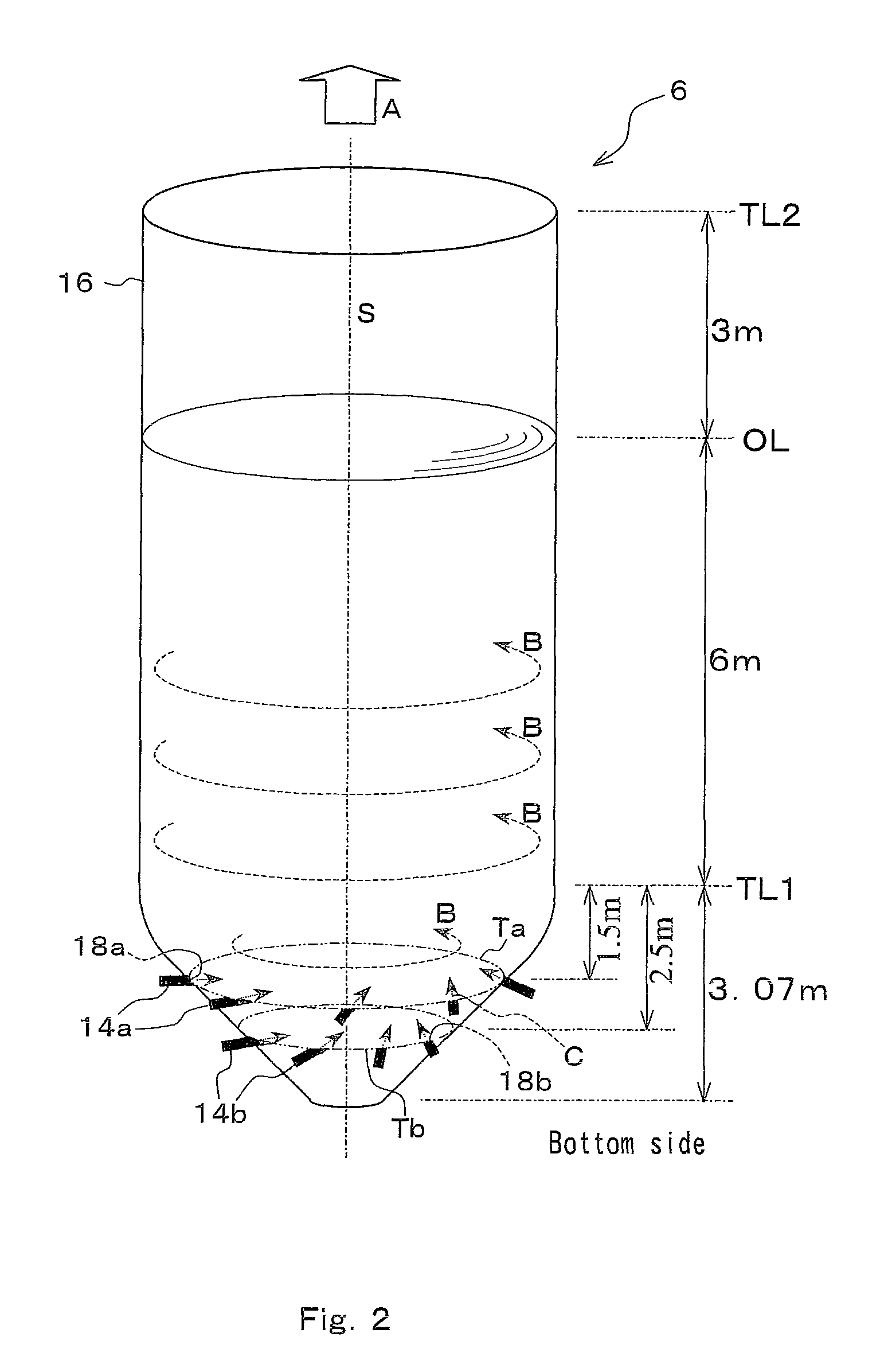 Process, reactor and facility for thermally cracking heavy petroleum oil