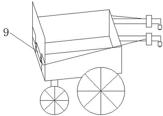 Trolley for conveying concrete