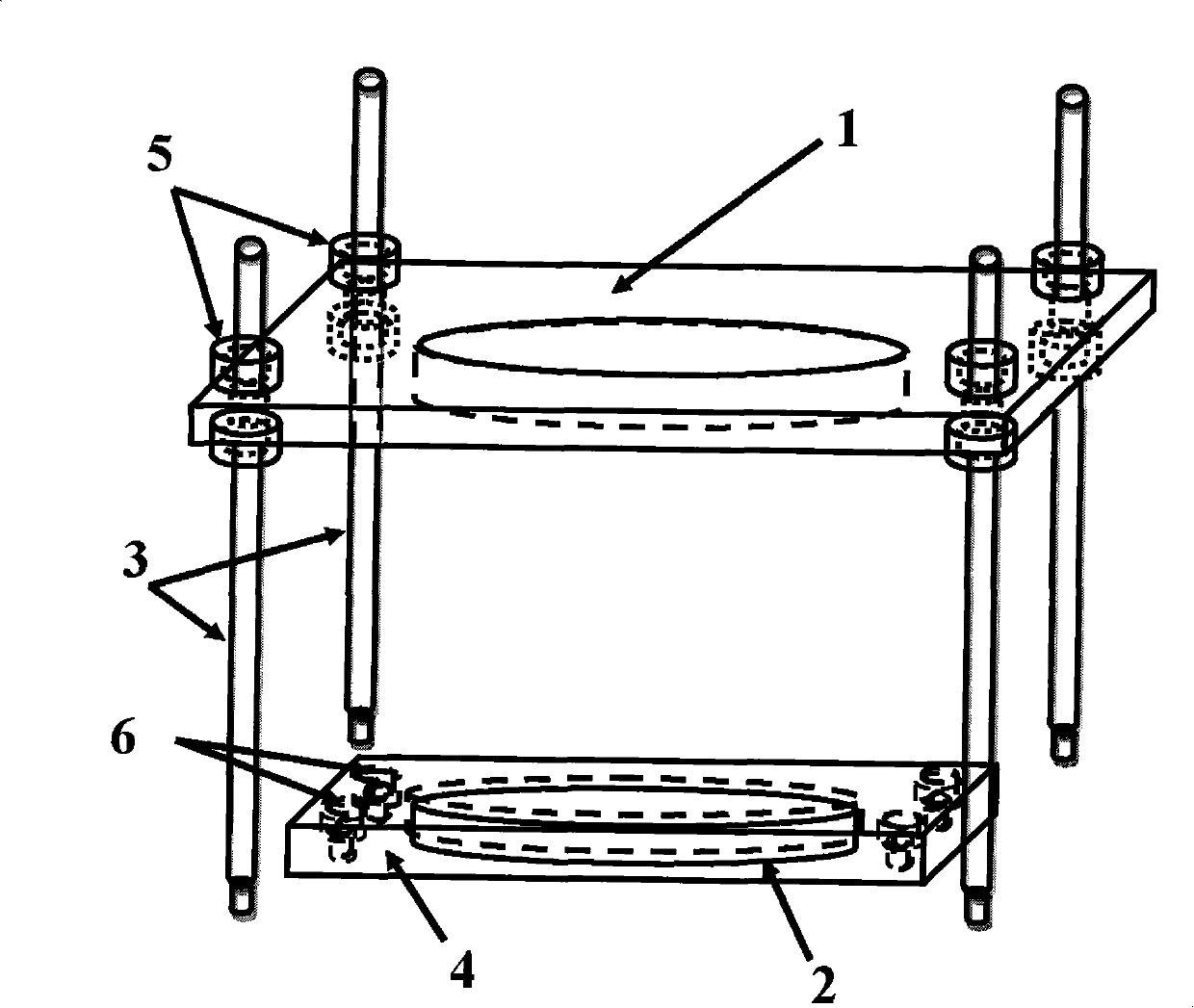 Vertical variable magnetic field device