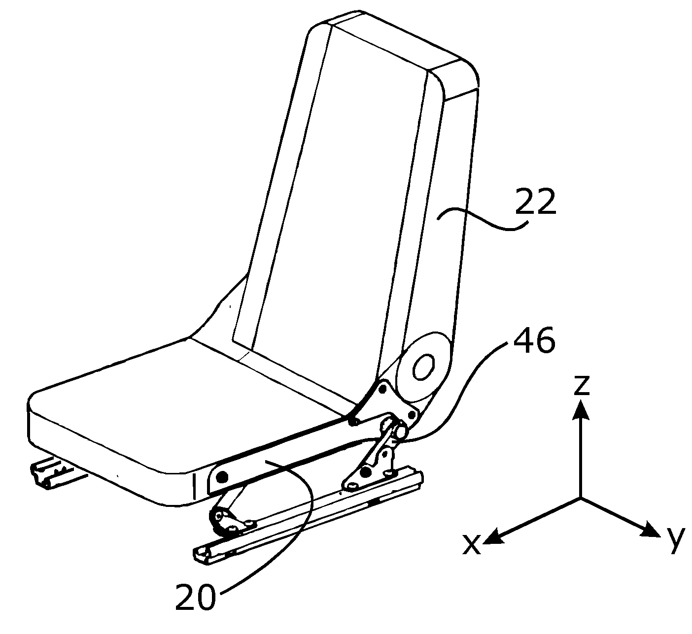 Frame side part of a vehicle seat