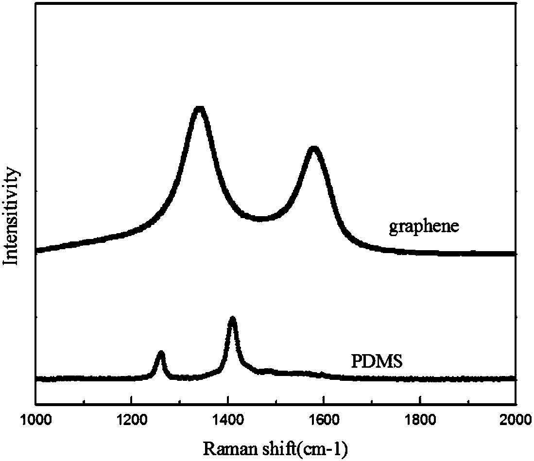 Preparation method of flexible thin film based on graphene micro column array