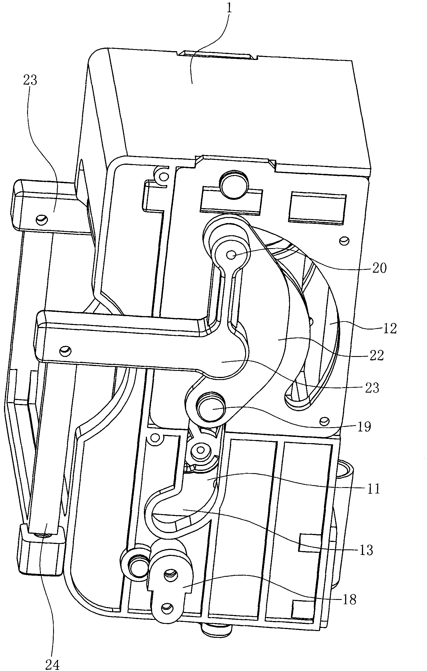 Beverage extraction plant extracting vertically