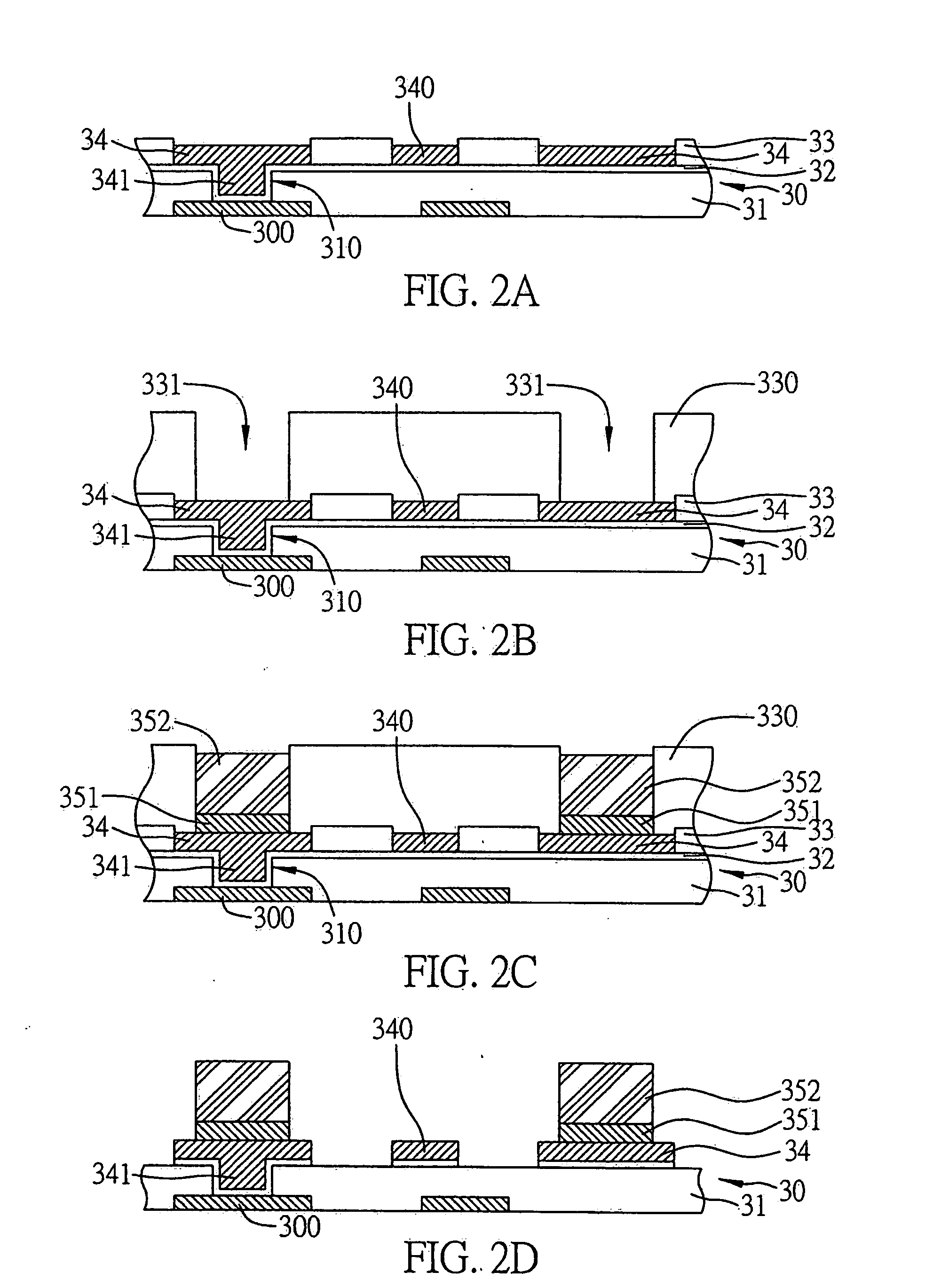 Method for fabricating electrical connection structure of circuit board