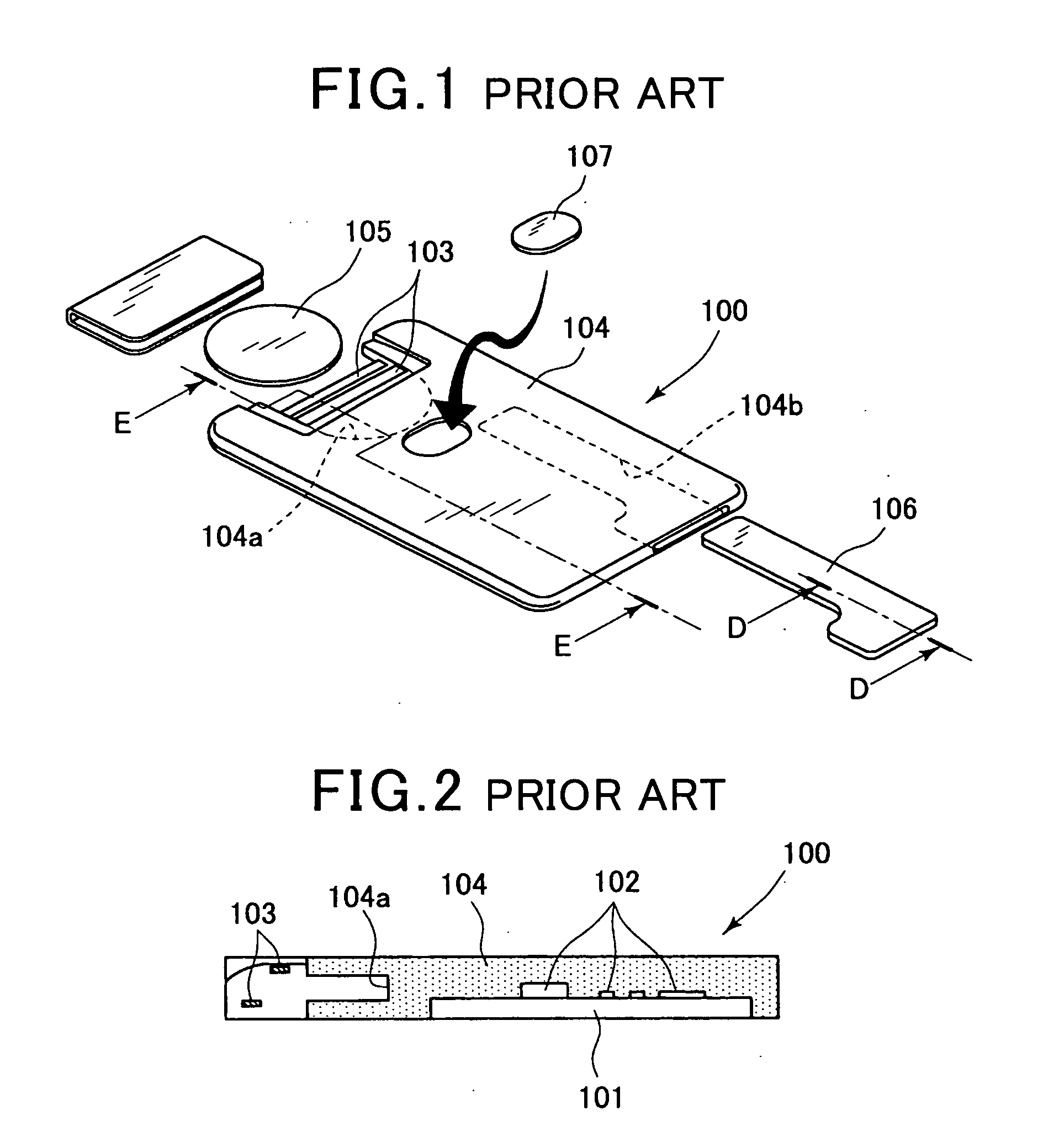 Card key having function of performing radio communication with on-vehicle device