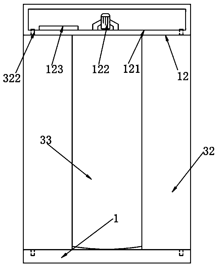 Intelligent hidden type combined furniture