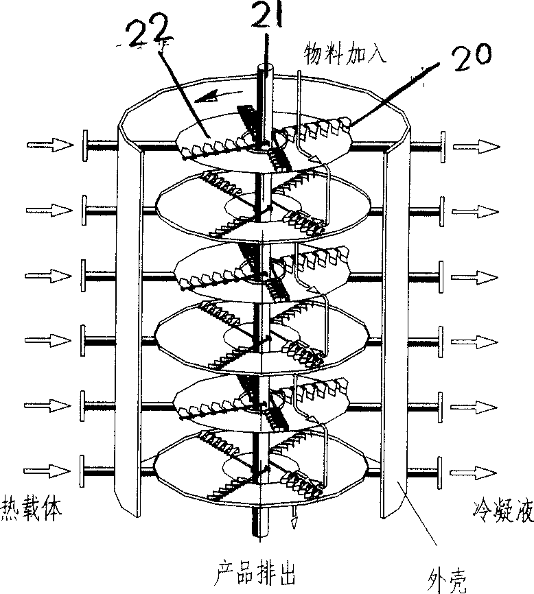 Vacuum drying method of carbon dioxide full base degradation plastic-polypropylidene carbonate and its device