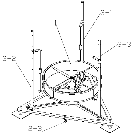 An experimental device for measuring the lift of single-duct and single-duct aircraft