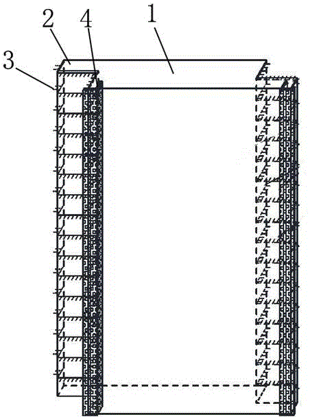 Prefabricated continuous wall unit, underground continuous wall and construction method of underground continuous wall