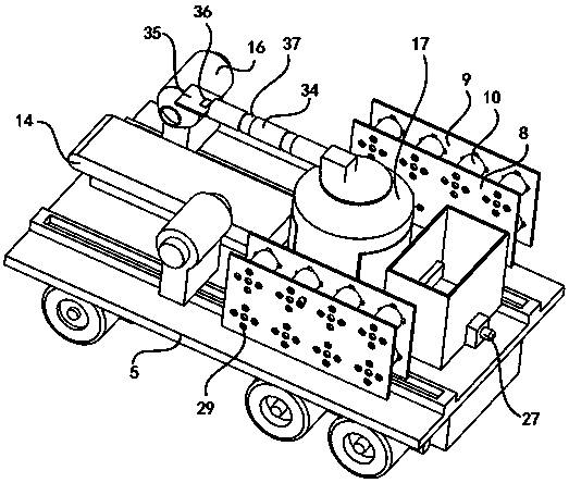 Environmentally-friendly self-driven incinerating device and working method thereof