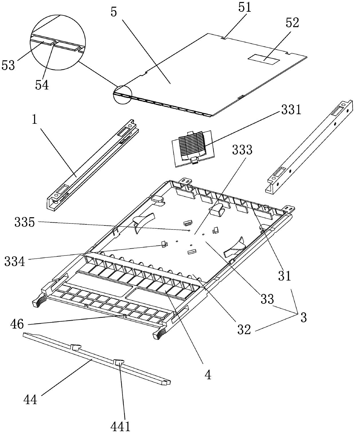 High-density optical fiber distribution tray