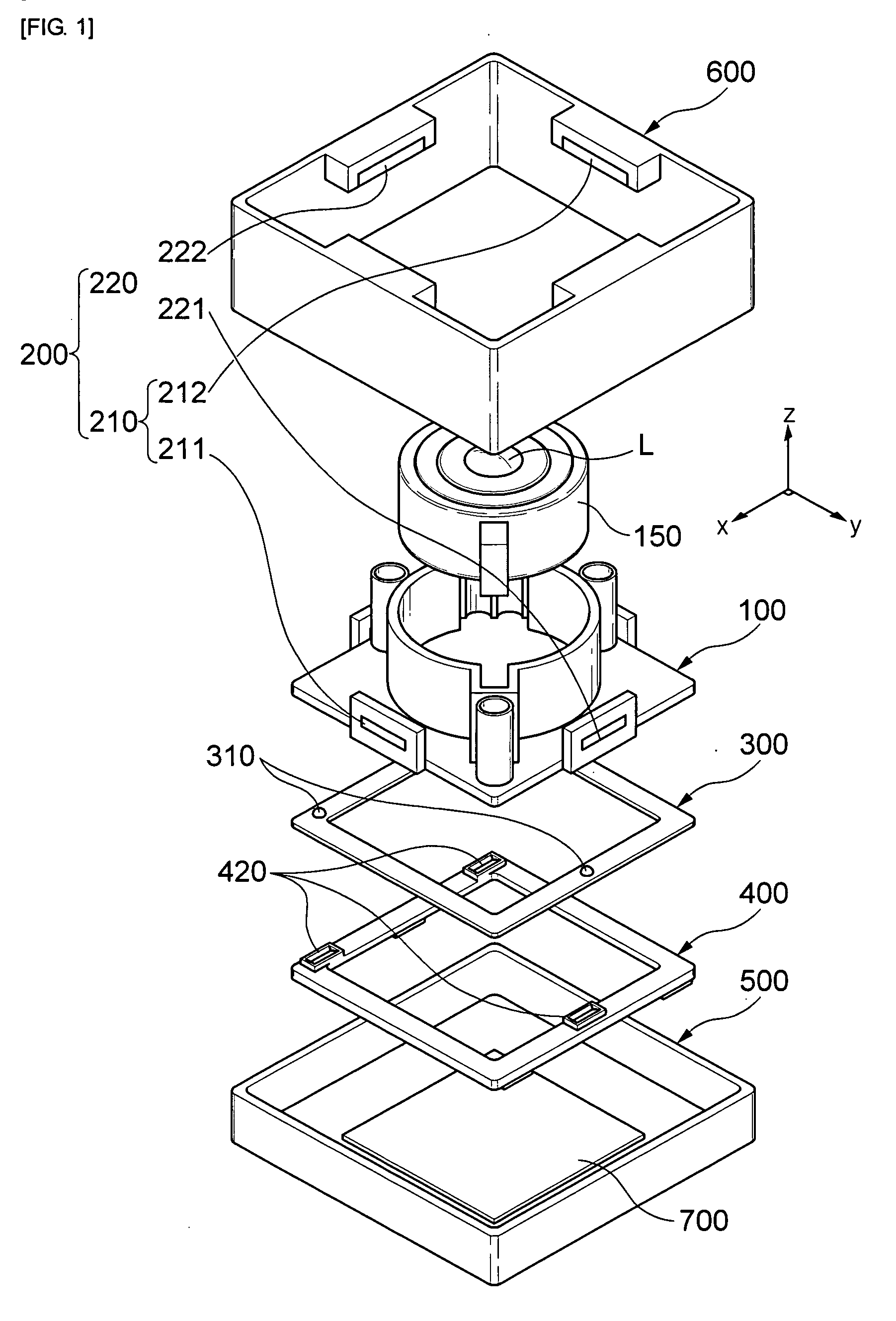 Image stabilizing apparatus for camera module