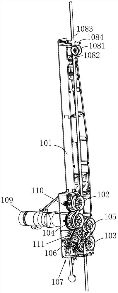 Curtain wall cleaning robot and working method and control system thereof