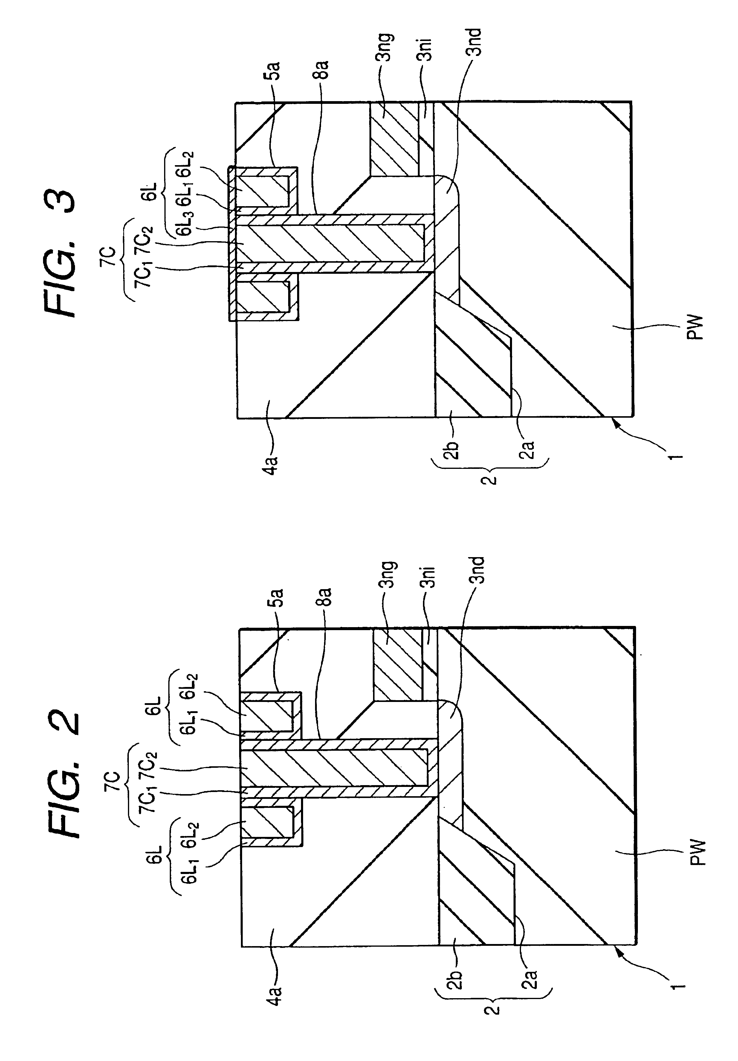 Semiconductor integrated circuit device and fabrication process thereof