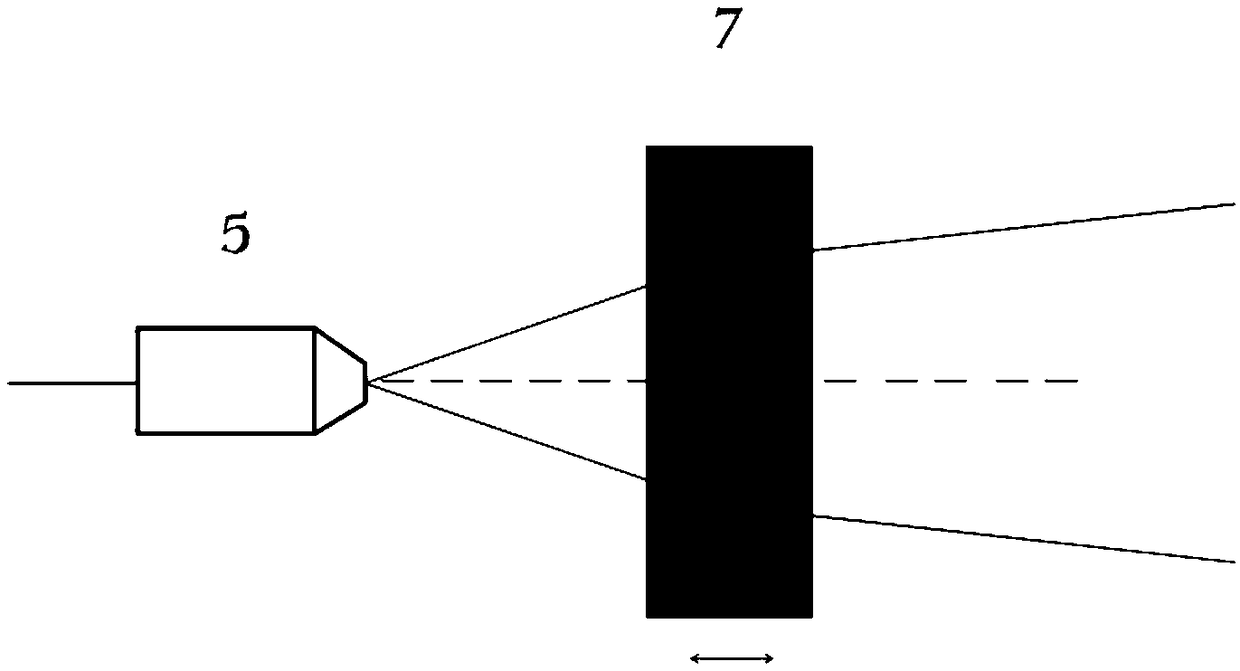 High-precision on-line measuring and adjusting device for holographic grating period