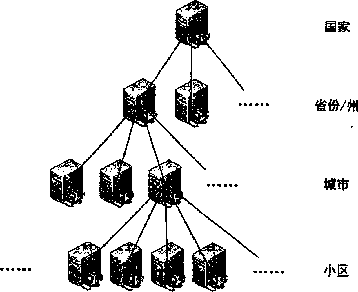 Method for distribution of IP address in wideband wireless city area network