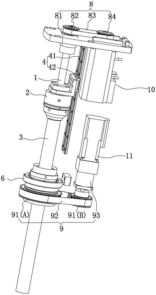 Novel ZR shaft assembly of horizontal multi-joint manipulator