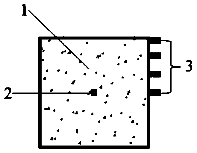 Method for ultrasonic nondestructive testing of non-uniform hooping constraint force of concrete-filled square steel tubular column