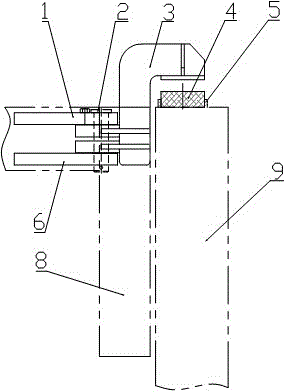 Mechanical shock absorption device for height limiting location
