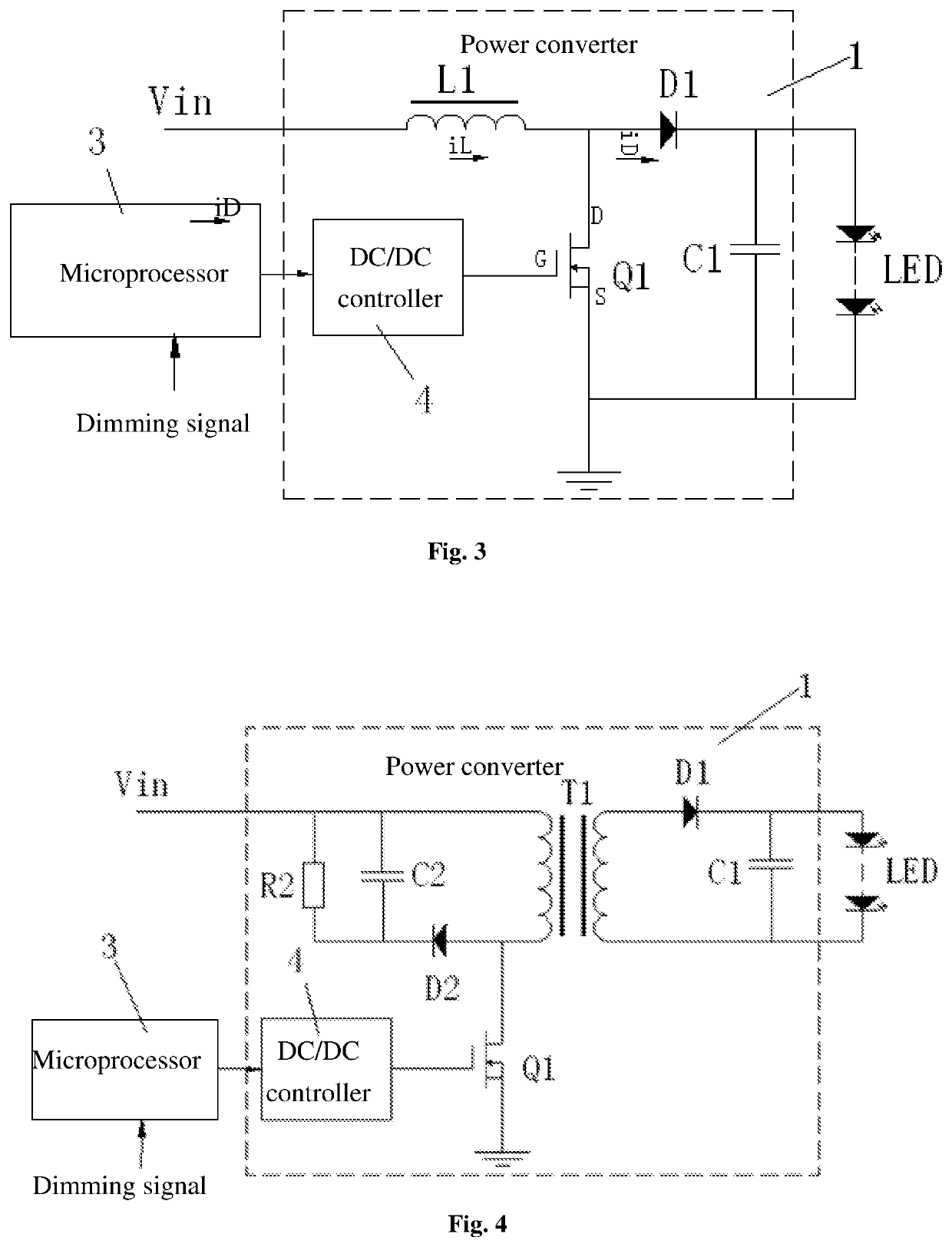 Constant current dimming apparatus for LED lamp