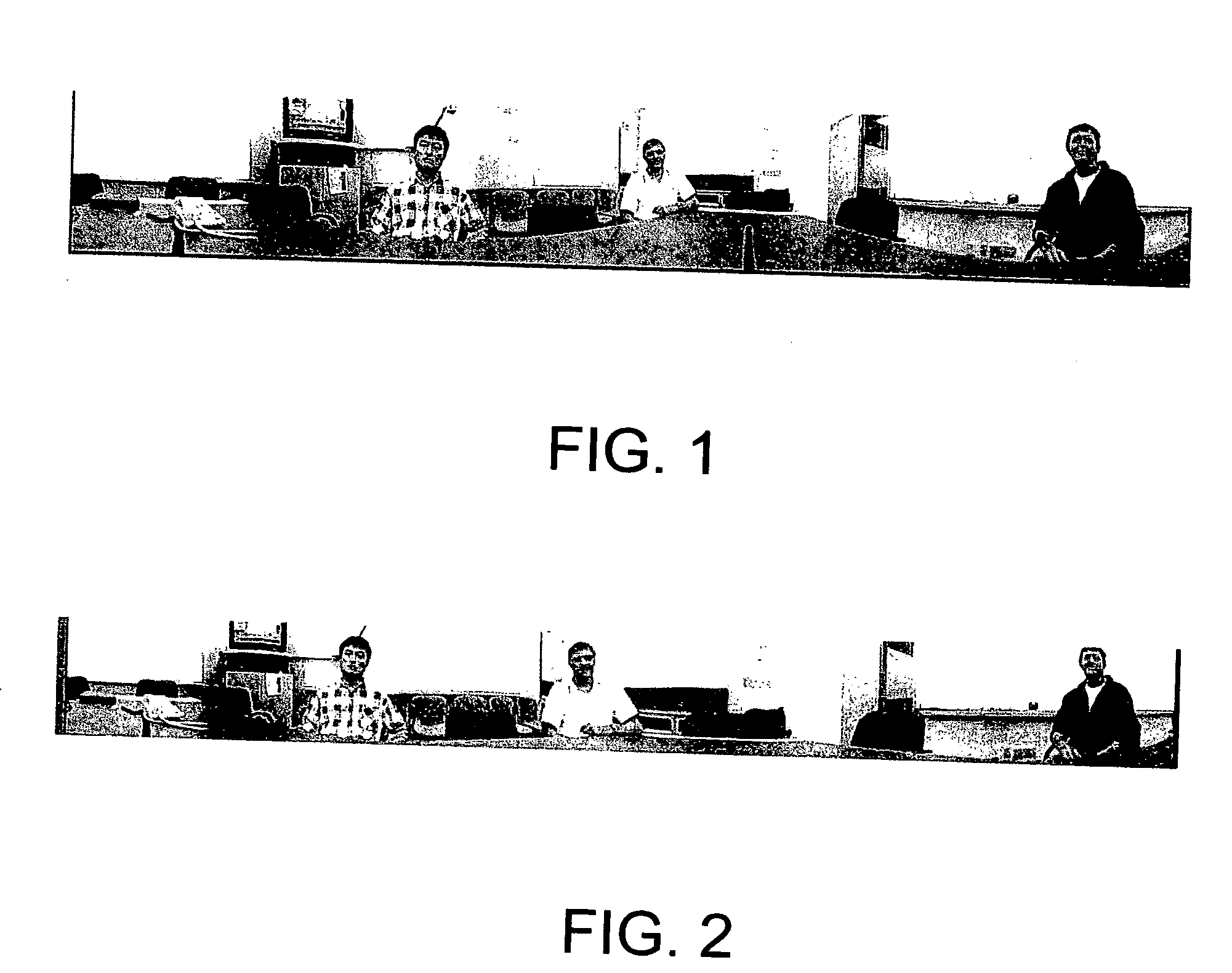 System and method for head size equalization in 360 degree panoramic images