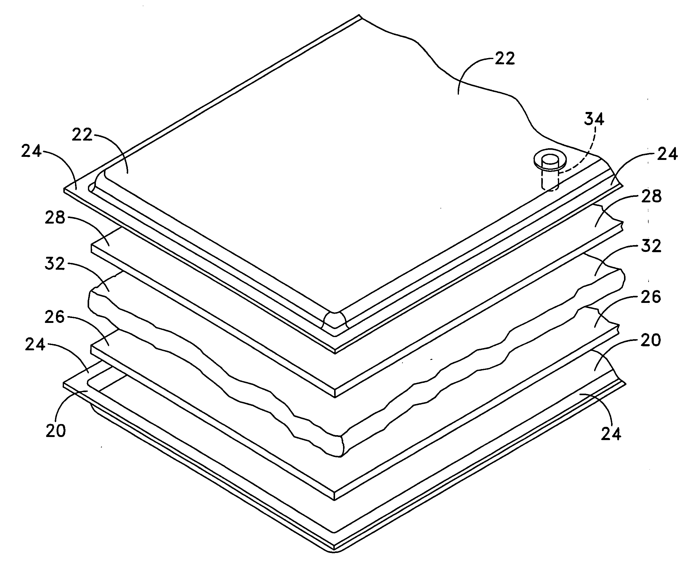 Thermal barrier fabric